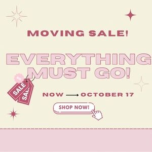 MOVING SALE!!